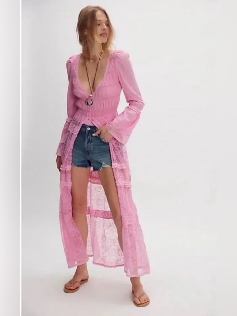 Sweet Saloon Maxi BodySuit by Free People